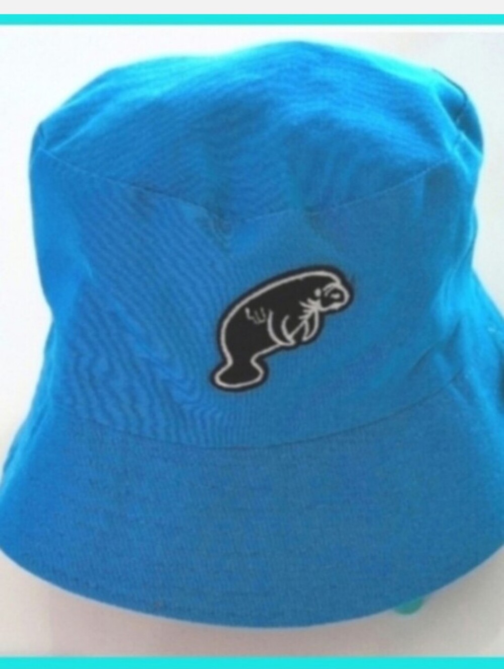 Manatee Bucket hat, AKA fisherman's hat, Irish country hat Surfer Hat